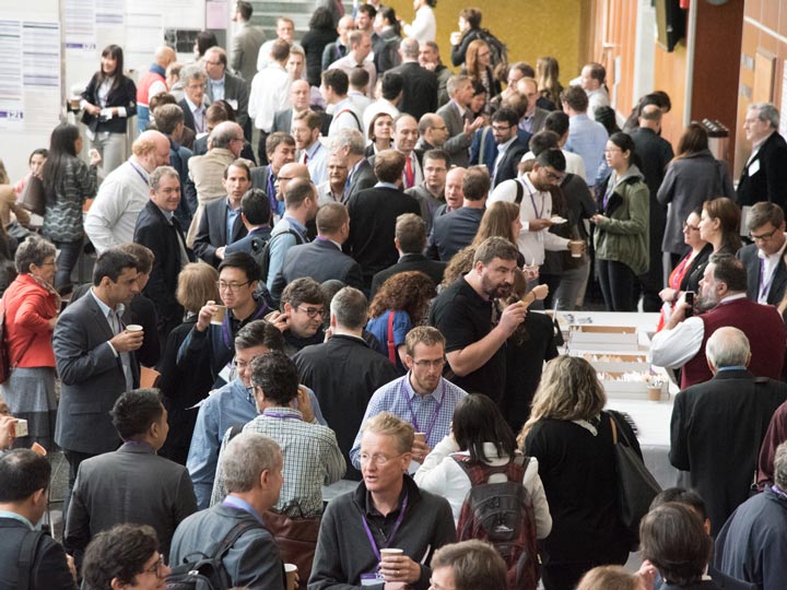 A crowd of guests at the i2i workshop.